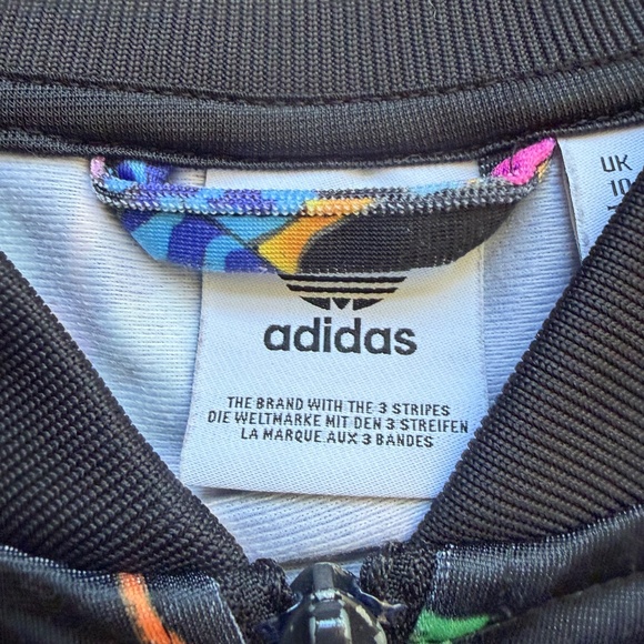 Adidas Originals Ws Bomber Jacket Poisonous Garden Floral Track Warm Up | Size S - Picture 2 of 16